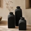 trio petites poteries noires BIANKI