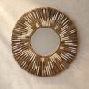 miroir en laine blanc
