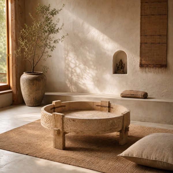 table basse indienne TALIKA bois