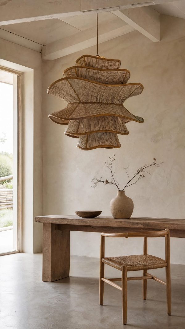 suspension beige bloom