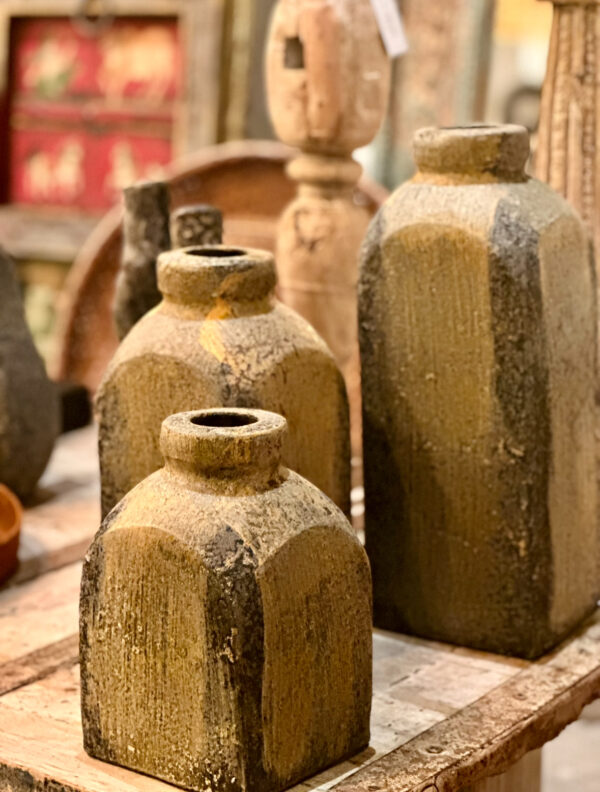 bianki trio de poterie orange