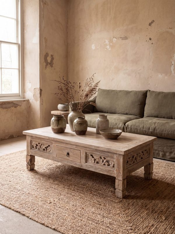table basse en teck