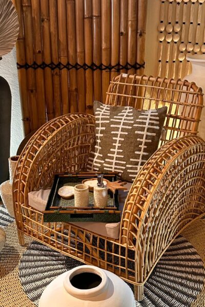 Fauteuil en rotin - LISBO