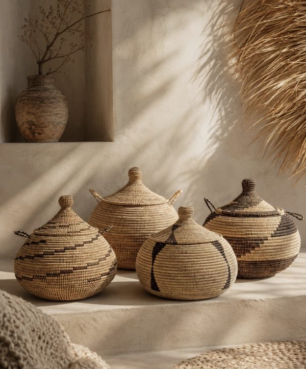 Panier artisanal africain