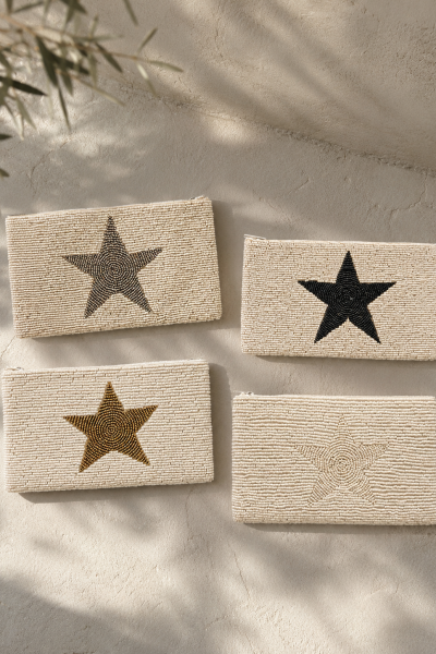 pochette en perles