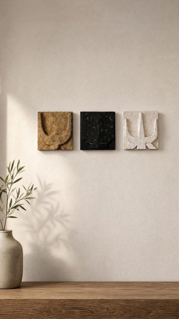petits tableaux en bois sculptés