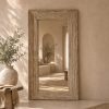 miroir teck blanchi