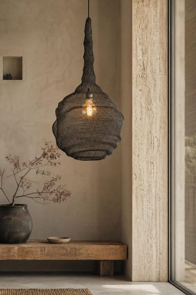 suspension maille de fer