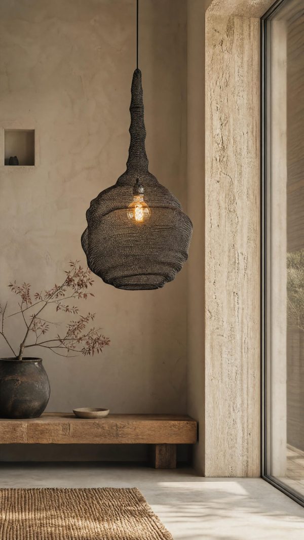suspension maille de fer
