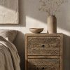 table de chevet bois