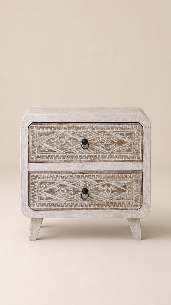 table de chevet bois