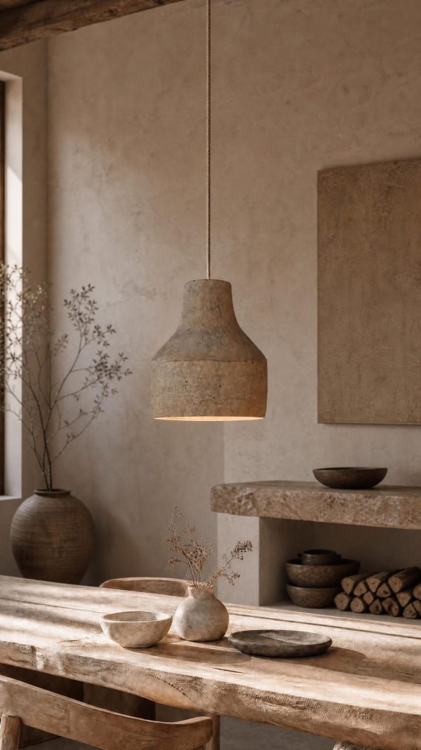 suspension terre cuite