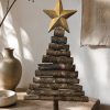 petits sapins en bois de noël